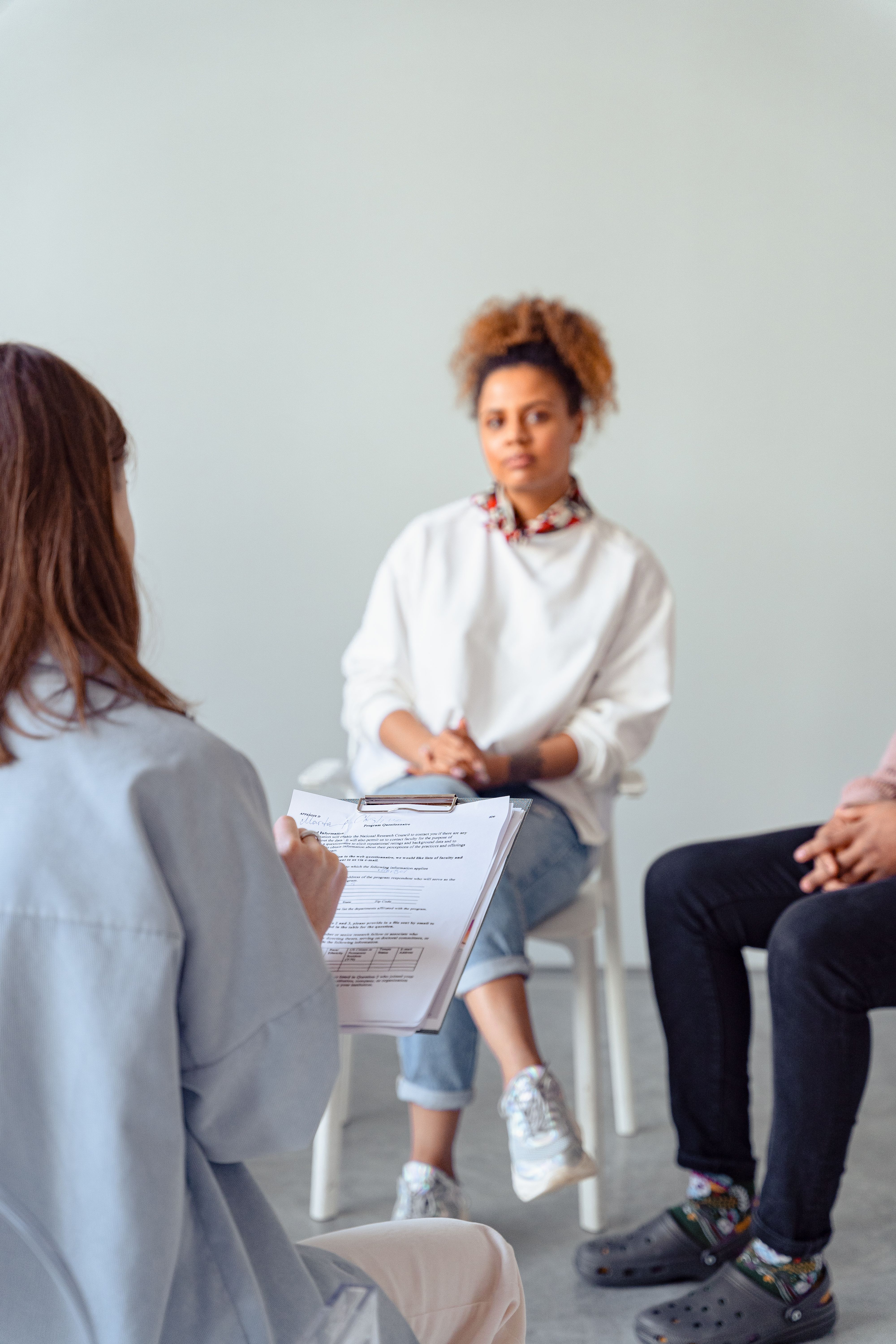 Group therapy circle